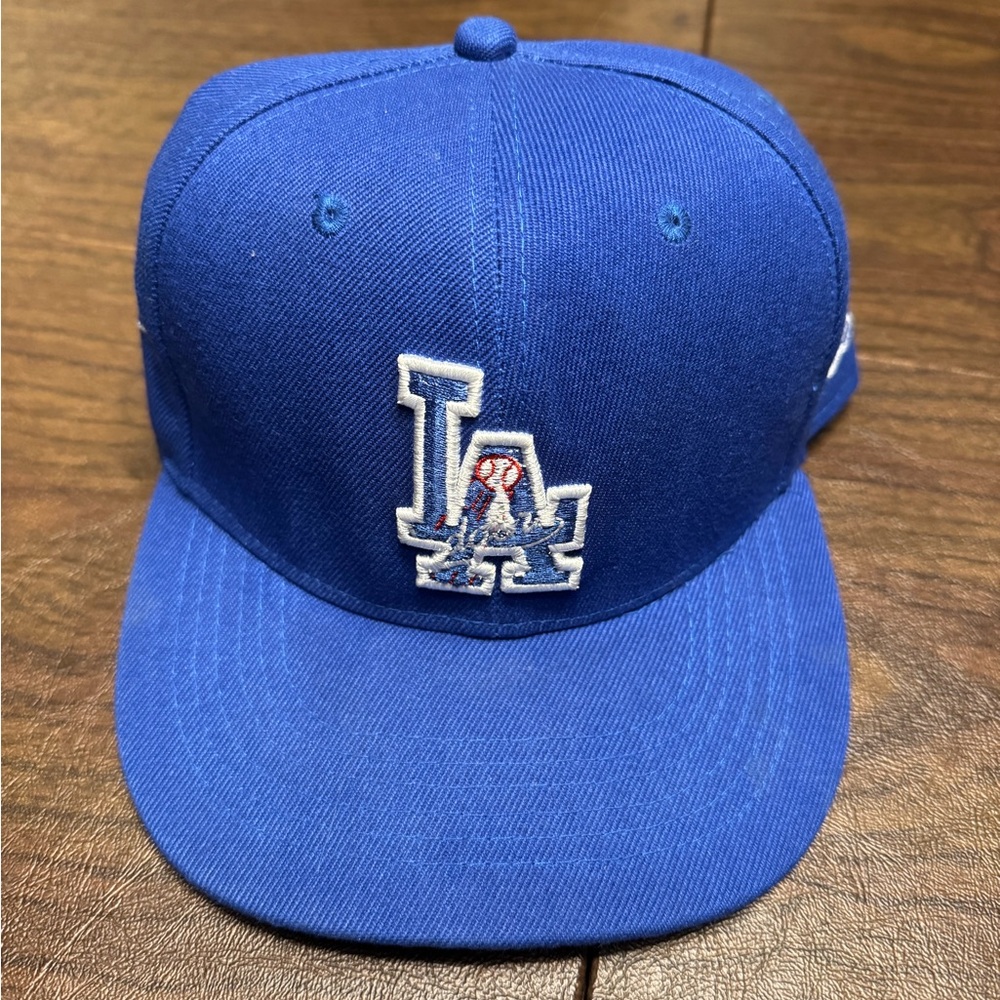 LA Dodgers New Era 9fifty MLB Snapback Baseball Hat Side Dodgers Logo Never Worn